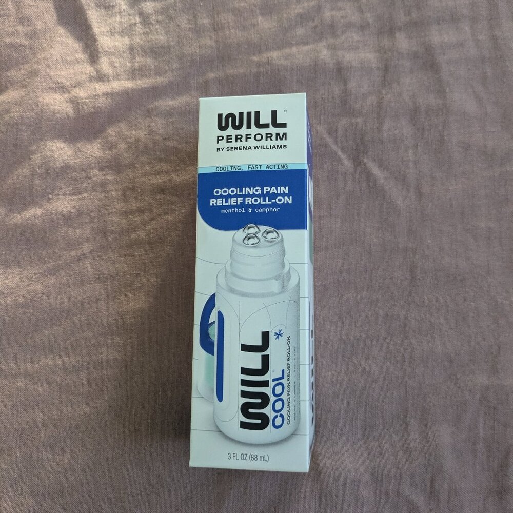 🌸 WILL PERFORM Cooling Menthol & Camphor Muscle Rub Back Pain Relief Roll-On